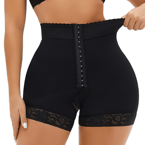Curvypower | Australia shaper shorts Waist Trainer and Hip Lifting Shaper Shorts with Hook and Eye Closure