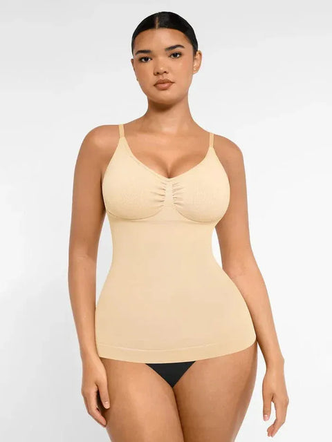 Curvypower | Australia camisole Light Beige / XS Seamless Tank Top Waist Slimming Tummy Tucker Camisole