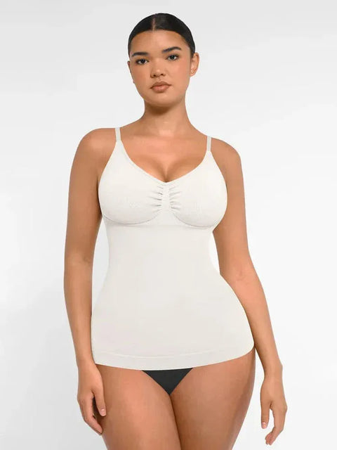 Curvypower | Australia camisole White / XS Seamless Tank Top Waist Slimming Tummy Tucker Camisole