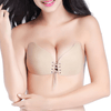 curvypower-au Bras A / Beige Strapless Sticky Push Up Self Adhesive Invisible Bra