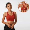 curvypower-au Bras Comfortable High Impact Sports Criss Cross Back Bra