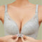 curvypower-au Bras Gray / 32/70A/B Front Fastening Lace Sexy Push-Up Bra