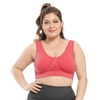 curvypower-au Bras Red / S Women Comfort Seamless Support Sport Air Permeable Bra