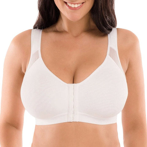 curvypower-au Bras White / S Sports Non Wired High Impact Supportive Bra