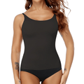 curvypower-au Cami Black / S Seamless Firm Control Compression Shapewear Camisole Tank With Adjustable Straps