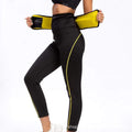 curvypower-au Legging Sports Black High Waisted Gym Sweat Legging For Women