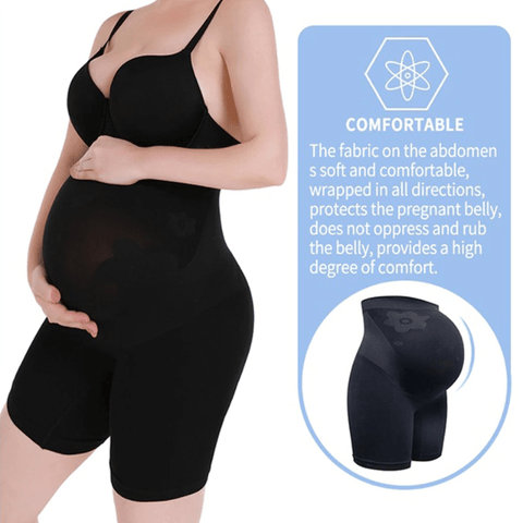 curvypower-au Maternity Belts & Support Bands Women's Maternity & Pregnancy Support Shapewear Shorts