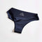 curvypower-au Panty Blue / M Seamless Silky Underwear Thong Panty