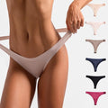 curvypower-au Panty Seamless Silky Underwear Thong Panty