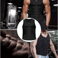 curvypower-au sauna vest Men Seamless Slimming Compression Body Shaper Corset Sauna Suit