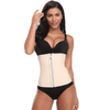 curvypower-au Shapewear Beige / S Zip & Hooks Waist Trainer 6 Steel Boned Corset Belt