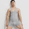 curvypower-au Shapewear Grey / M Men Bodysuit Shaper Underwear