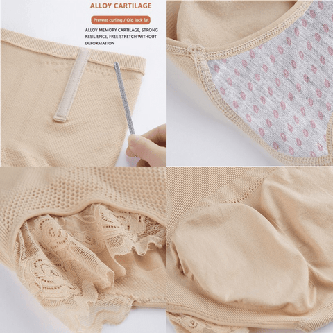 curvypower-au Shapewear High-Waist Postpartum Support Tummy Control Lace Panty