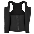 curvypower-au Shapewear Men Sweat Compression Waist Trainer Top Vest