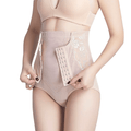 curvypower-au Shapewear Nude / M Firm Compression Postpartum Shaper Panty with Adjustable Waist Hooks