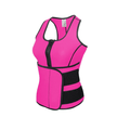 curvypower-au Shapewear Pink / S Women Waist Trainer Cincher Tummy Control Vest Shaper