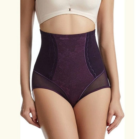 curvypower-au Shapewear Purple / M Tummy Control Butt Lifting Shapewear Panties