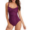 curvypower-au Shapewear Purple / S Women's Plus Size Tummy Control One Piece Swimwear