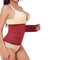 curvypower-au Shapewear Red Snatch Me Up Bandage Wrap Waist Support