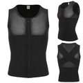 curvypower-au Shapewear Sweat Vest Corset Body Shaper For Men