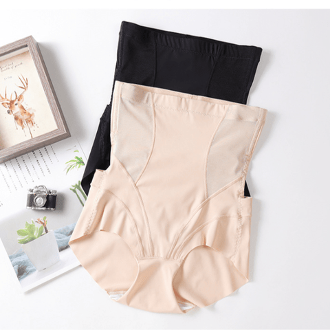 curvypower-au Shapewear Women High-Waist Seamless Tummy Control Shapewear Panty - Open Butt