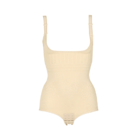 curvypower-au Shapewear Women Postnatal Bodysuit Brief Shapewear