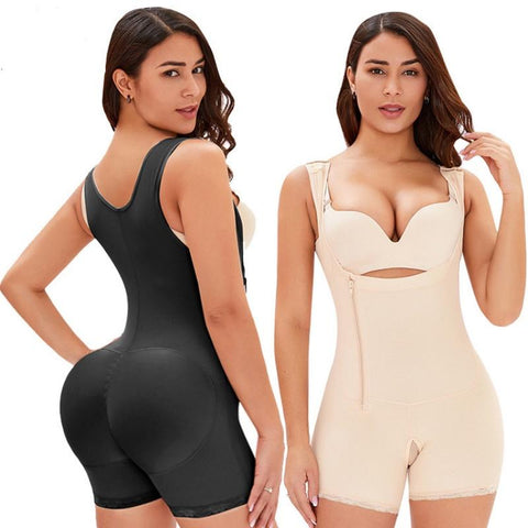 curvypower-au Shapewear Women Underbust Slimming Shapewear Short Faja With Side Zipper