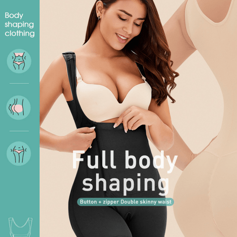 curvypower-au Shapewear Women Underbust Slimming Shapewear Short Faja With Side Zipper