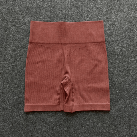 curvypower-au Shorts Wide Waist Band Seamless Yoga Sports Shorts For Women