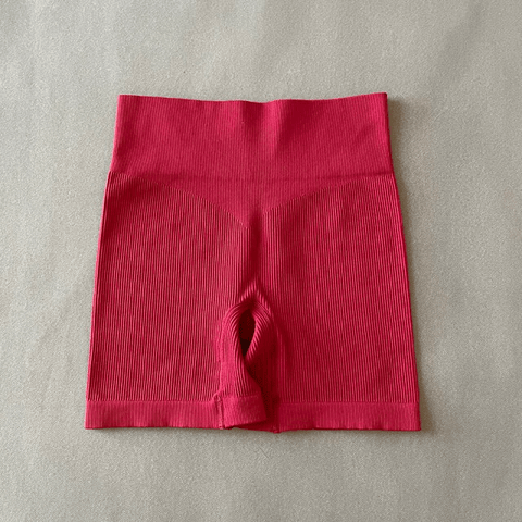 curvypower-au Shorts Wide Waist Band Seamless Yoga Sports Shorts For Women