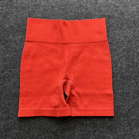 curvypower-au Shorts Wide Waist Band Seamless Yoga Sports Shorts For Women