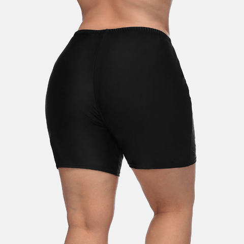curvypower-au Shorts Women's Plus Size Tankini Swimwear Short