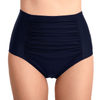 curvypower-au Swimwear Navy Blue / S Women's High Waisted Plus Size Bikini Brief