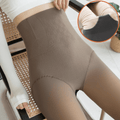 curvypower-au tights Coffee / Half Foot / Thin Women Fleece Lined Waist Shaper Thermal Translucent Tights