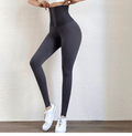 curvypower-au Trousers & Jeans S / Gray Women High-Waist Sport Tummy Control Leggings