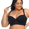 Curvypower | Australia Black / 34B Seamless Vest Type Plus Sized Push Up Bra