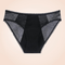 Curvypower | Australia Black High Waisted Fast Absorbent Underwear For Ladies