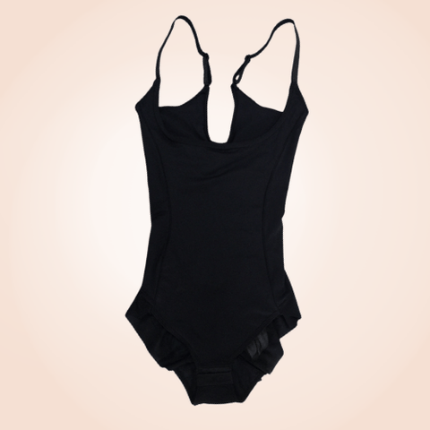 Curvypower | Australia Black / M One Piece Waist Sculpting Mesh Underwear Bodyshaper