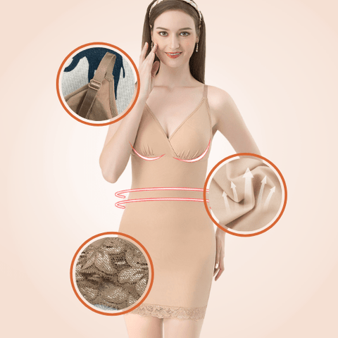 Curvypower | Australia bodysuit Bridal Skirt Lace Underslip Dress Shaper