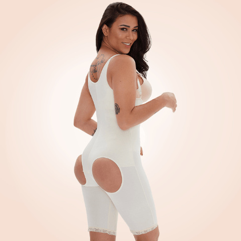 Curvypower | Australia bodysuit Exposed Buttocks Sexy Body Shapewear