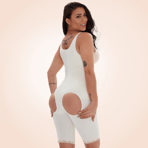 Curvypower | Australia bodysuit Exposed Buttocks Sexy Body Shapewear