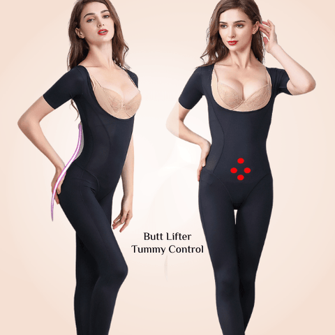 Curvypower | Australia bodysuit One Piece Full Body Slimming Shapewear