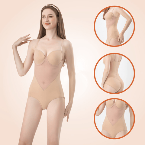 Curvypower | Australia One-Piece Mesh Suspender Underwear