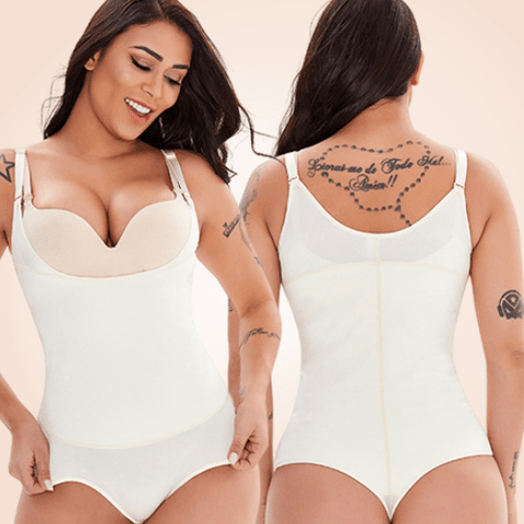 Curvypower | Australia bodysuit Open Gear Belly Lift Body Shapewear