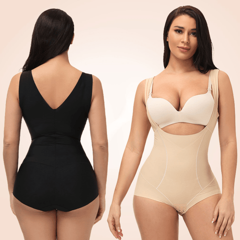 Curvypower | Australia bodysuit Seamless One-Piece Low Back Shapewear For Women