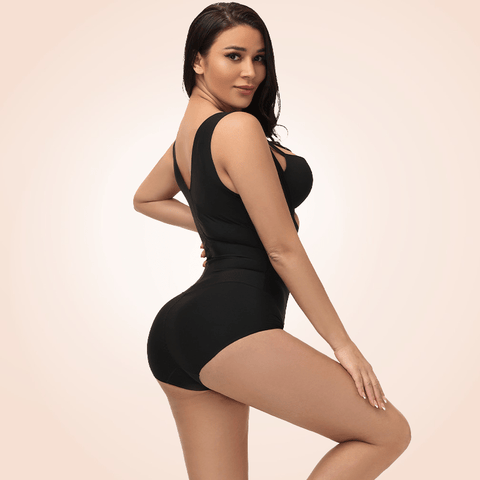 Curvypower | Australia bodysuit Seamless One-Piece Low Back Shapewear For Women