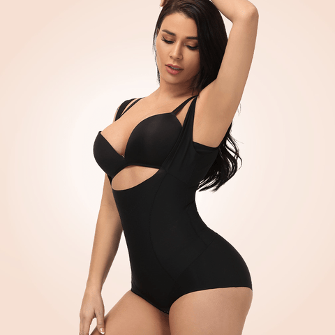Curvypower | Australia bodysuit Seamless One-Piece Low Back Shapewear For Women
