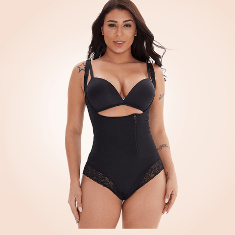 Curvypower | Australia bodysuit Women's Cross Border Shapewear Rubber Bodysuit