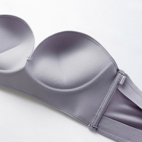 Curvypower | Australia Bras Women's Invisible Sexy Push-Up Bra Strapless with Front Buckle