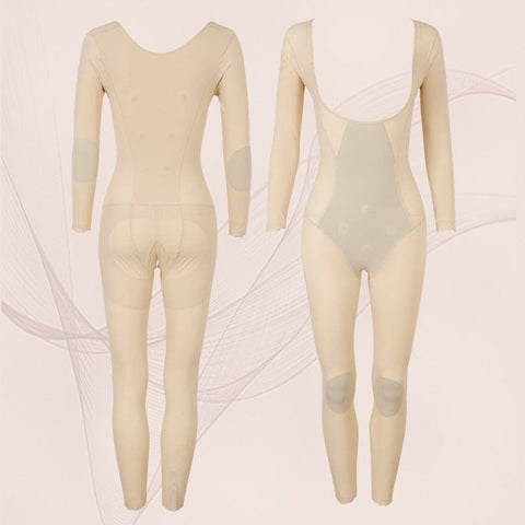 Curvypower | Australia Full Length Open-Bust Slimming Bodysuit for Women